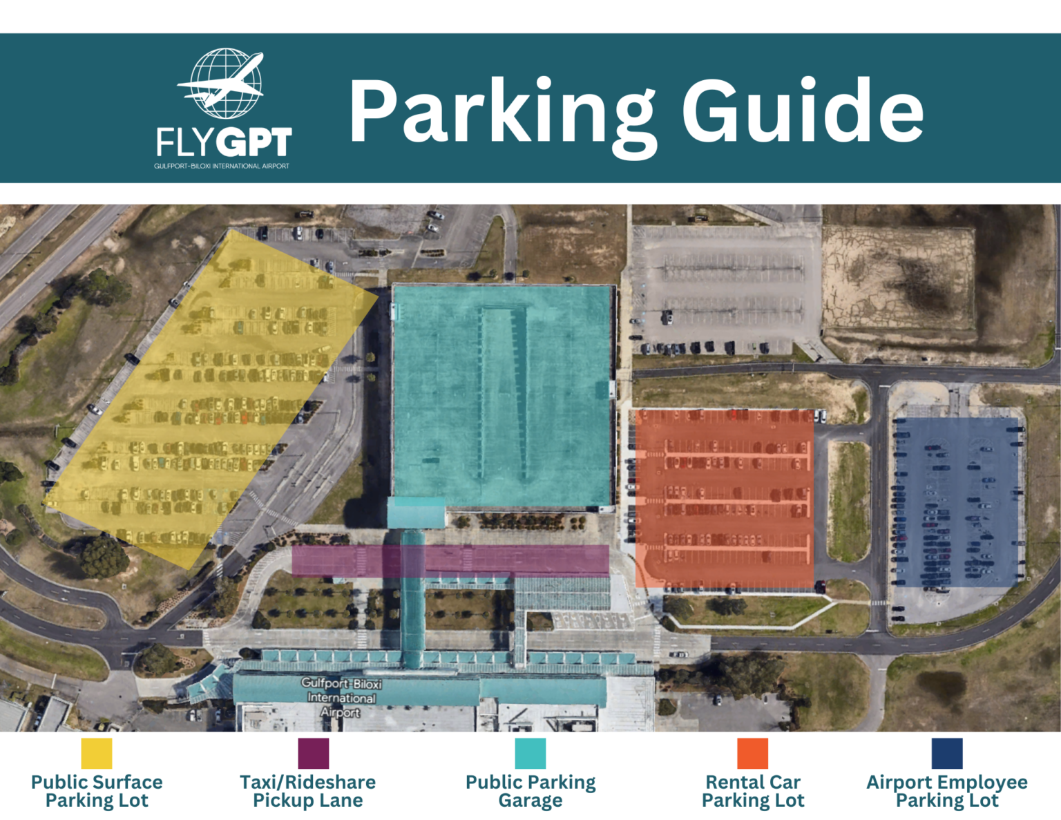Parking GulfportBiloxi International Airport